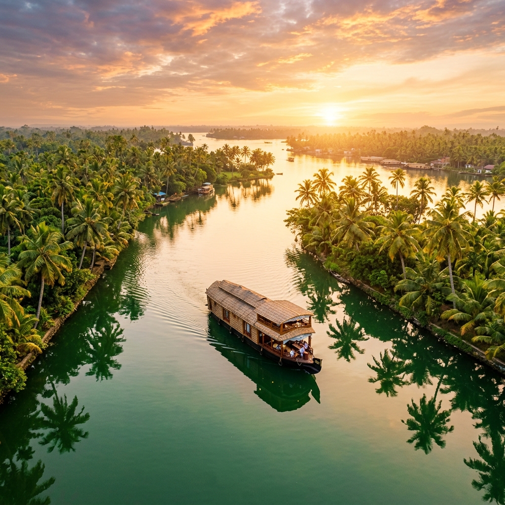 Kerala Houseboat on Backwaters