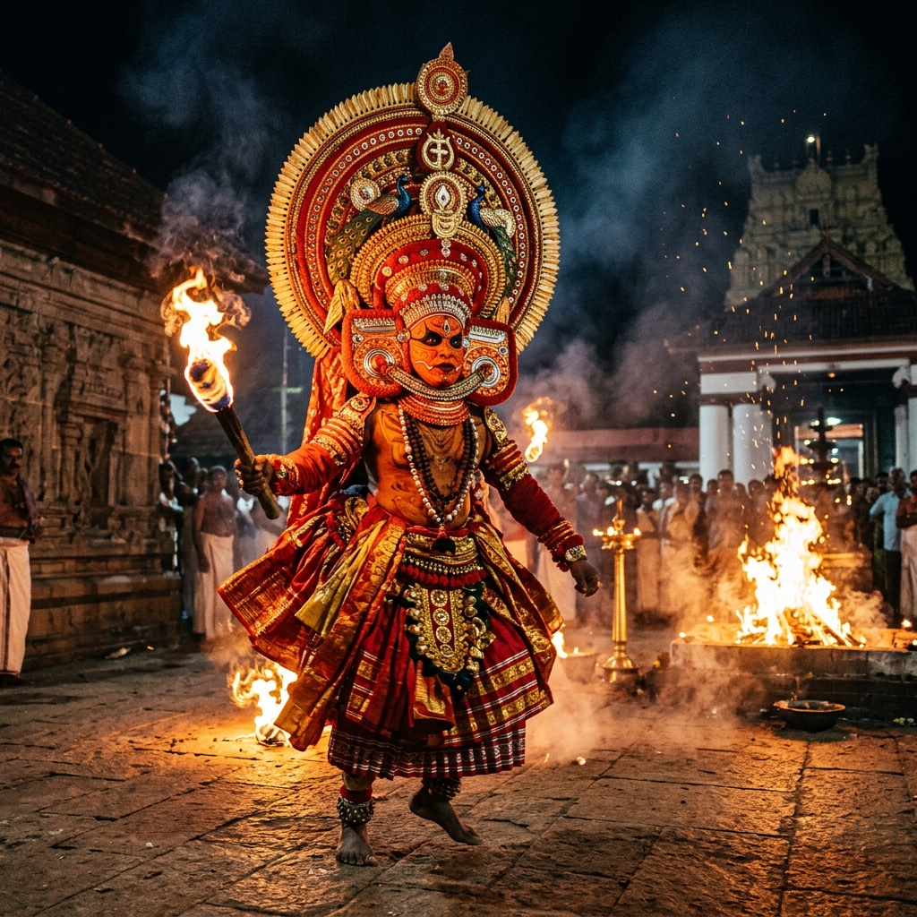 Theyyam Ritual Performance
